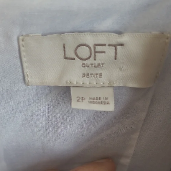 Striped Blue Sundress - Picture 2 of 5